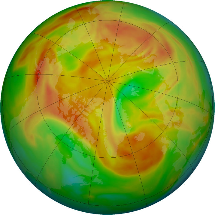 Arctic ozone map for 02 May 2006